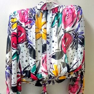 🍀True Vintage Floral Print Women's Jacket